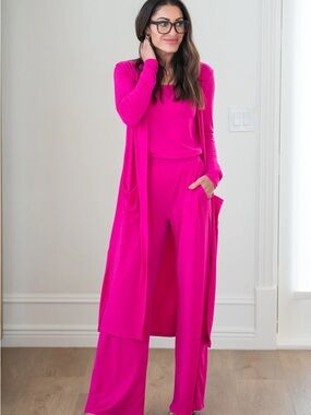 NEW! Brigitte Brianna 3-Piece Essential Travel Set - Women’s Size M, Bright Pink